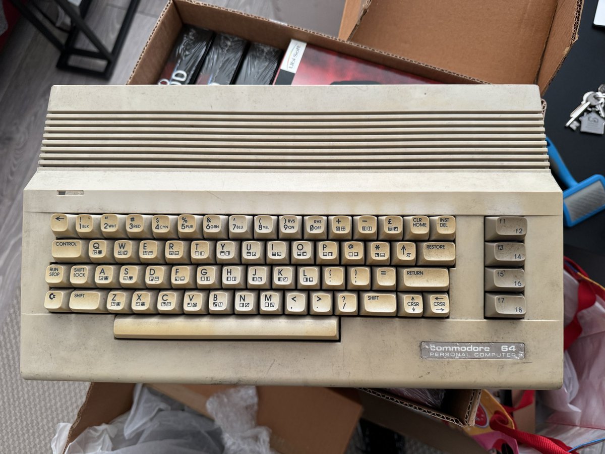 Needs a scrub! #c64 #retrocomputer