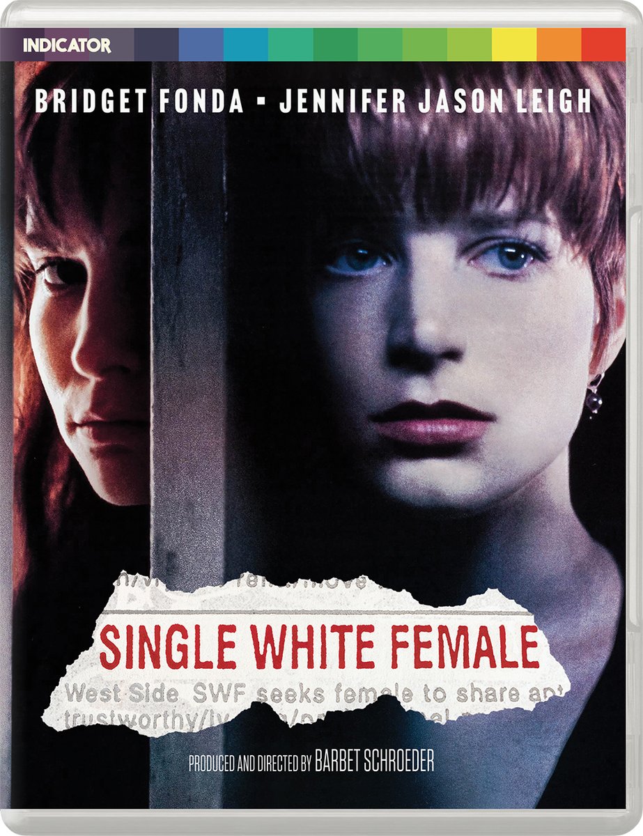 ** NEW UK TITLE ON BLU-RAY **

SINGLE WHITE FEMALE
(Barbet Schroeder, 1992)

Release date: 22 July 2024