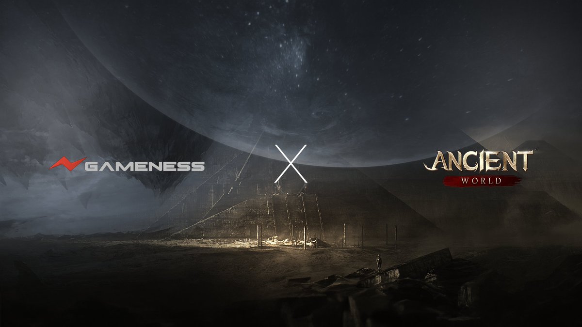 We are excited to announce our partnership with <a href="/play_ancient/">Ancient World | Now Live 🎮</a>! 🤝

#AncientWorld is a fantasy #MMORPG powered by <a href="/0xGameVerse/">Game Verse</a>! 

🌟Pre-Register; bit.ly/AncientWorld_G…

👾Follow Ancient World Twitter: x.com/play_ancient

⚡Join Discord Community: discord.gg/game-verse-109…