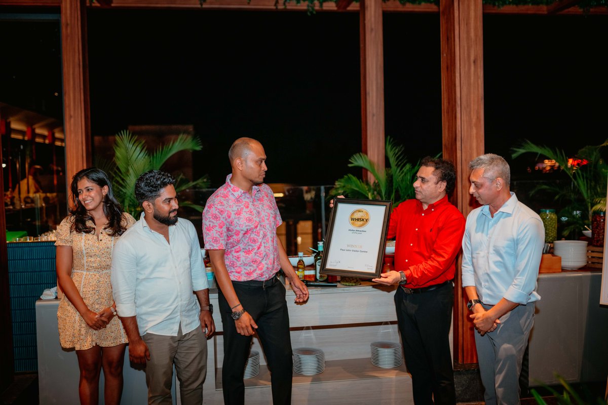 PaulJohnWhisky's tweet photo. Quintessential Excellence! Paul John Visitor Centre Clinches Victory at 'Icons of Whisky India 2024' for the Fifth Consecutive Time!

India's premier destination for the Best Indian #singlemalts has clinched the prestigious title of "Visitor Attraction of the Year". https://t.co/7hKQezpx9j