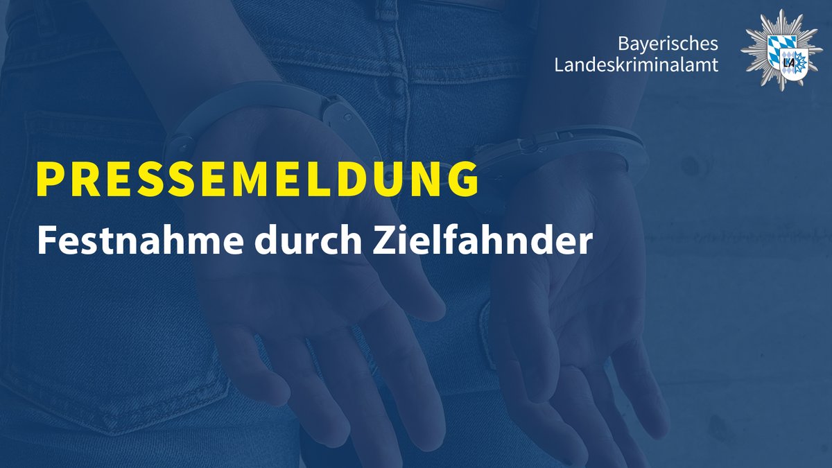 Die Zielfahnder des Bayerischen Landeskriminalamtes haben am vergangenen Donnerstag in Zusammenarbeit mit dem hessischen Landeskriminalamt einen seit Juni 2021 gesuchten niederländischen Geldautomatensprenger festnehmen können. Alle Infos unter: polizei.bayern.de/aktuelles/pres…