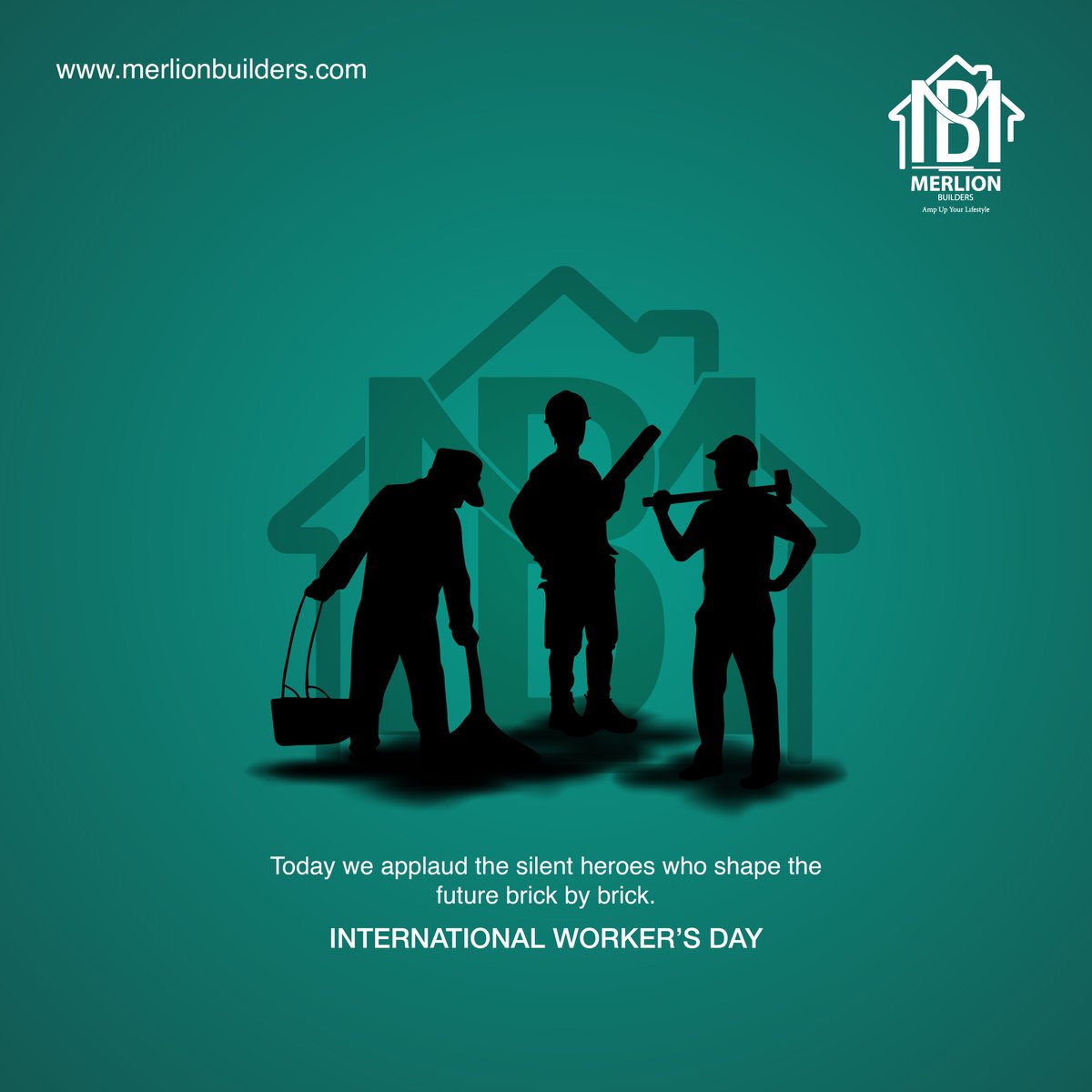 Behind every success story and structure lies the labour of countless individuals. Here's to their unwavering commitment. Happy Workers Day!

#merlionbuilders #luxuryliving #mayday #internationalworkersday #labourday #workersday2024 #1stmay #holiday