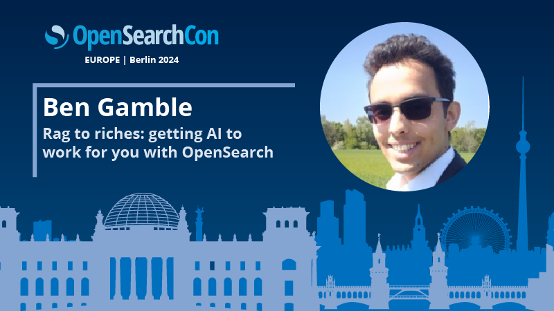 In this presentation at #OpenSearchCon, Ben Gamble will delve into the fundamentals of building systems with large language models using #OpenSearch as a vector database. spr.ly/6011bA9h5 Register now: spr.ly/6012bA9hg