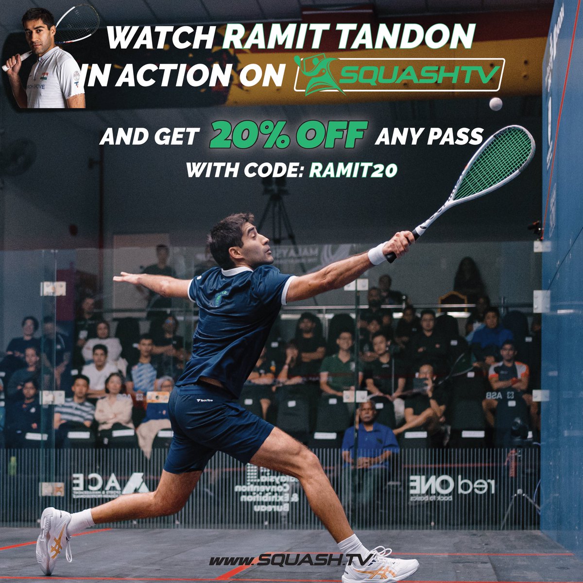 Join #Squash 📺, use the code below and get 20% off! 
Link: lddy.no/1jn9c
@SquashTV