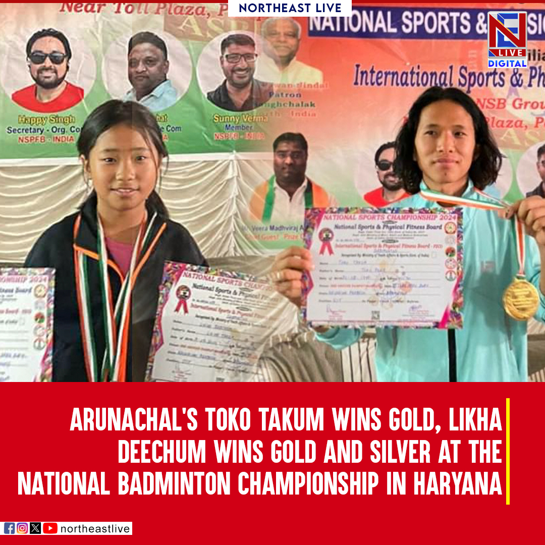 #ArunachalPradesh #badminton #PemaKhandu #sports #badmintonplayer #northeast #northeastlive @Media_SAI @PemaKhanduBJP