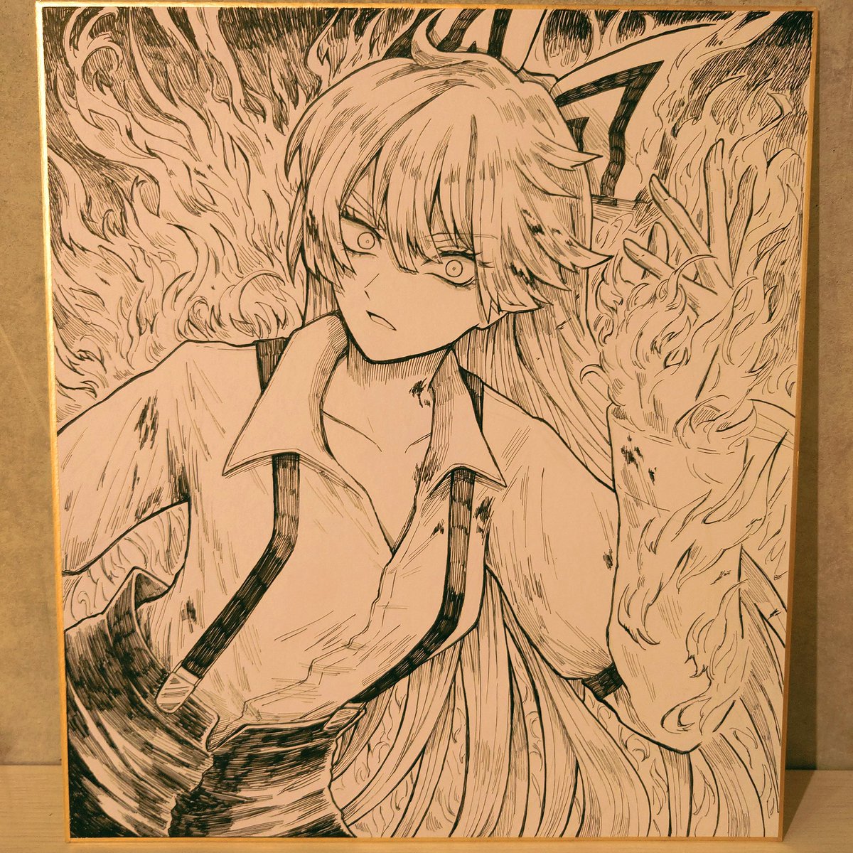 Burning!! 大色紙妹紅
#東方project #藤原妹紅 #例大祭21