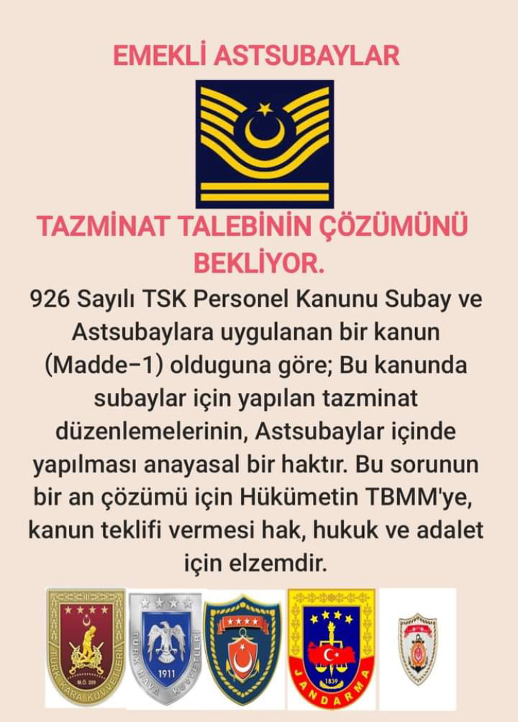 GİDECEK ADAM YOK İDİ SEN GİTTİN Emeklilik hesabı yaparken Tümg da oldun, Kahraman da Vefa da bir borçtur; öde! #AsbTabanHareketi @_OsmanPamukoglu @RTErdogan @refik_ozen16 @Akparti @zaferpartisi @rprefahpartisi @herkesicinCHP @bbpgenelmerkez @nowhaber @Reuters @AP @NATO @tv100