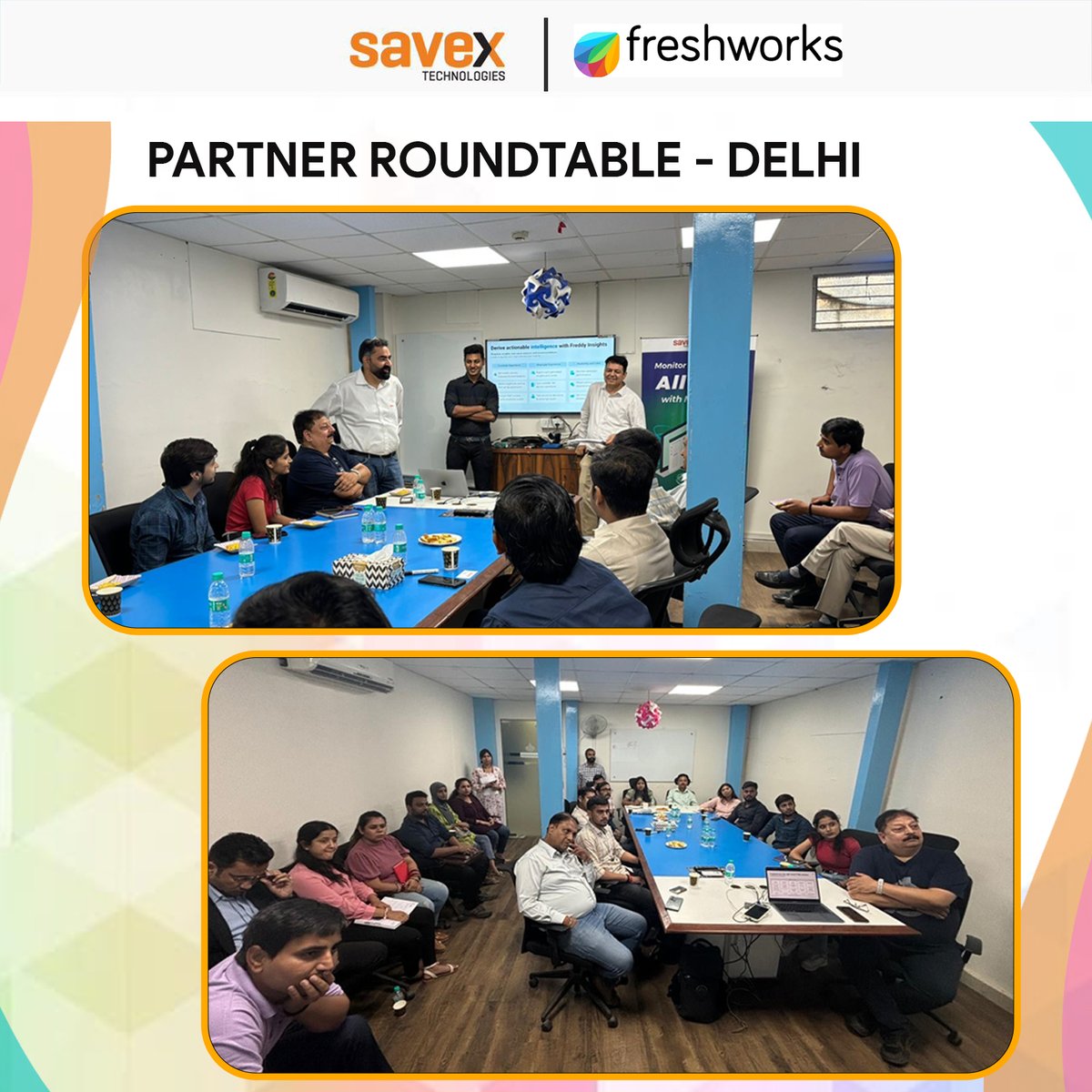 Our recent Delhi Partner Roundtable on Freshworks Solutions delved into go-to-market strategies, growth opportunities, and customer challenges. Thanks to all partners for their invaluable engagement!

#savex #freshworks #freshworkspartner #Freshdesk #itsm #itandsoftware