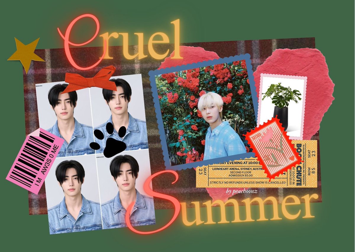 #sunsun short au;
Cruel Summer👒🐾🏡🛋️