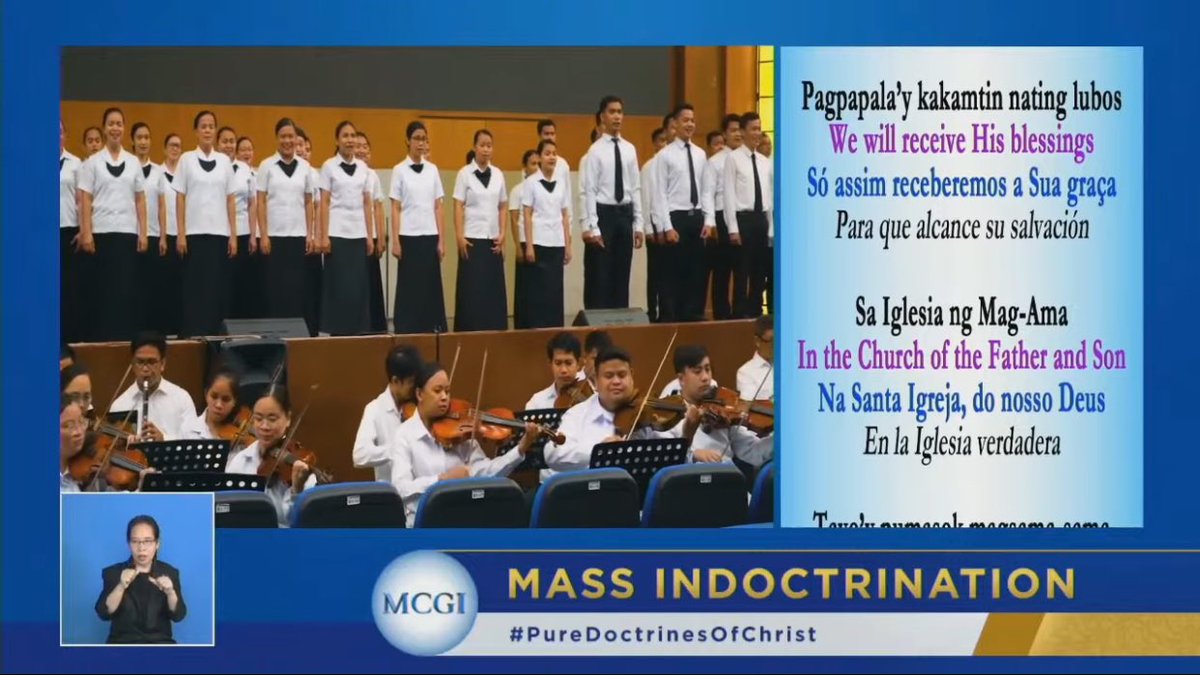 🎶Sinomang nagnanais malapit kay Hesus. Ay kaniyang pag-aralan ang banal na utos. Tayo ay magsigising. Aral nang sumakop. Pagpapala'y kakamtin nating lubos.🎶🎶

How Should We Treat People
#PureDoctrinesOfChrist 
#GlobalPrayerForHumanity