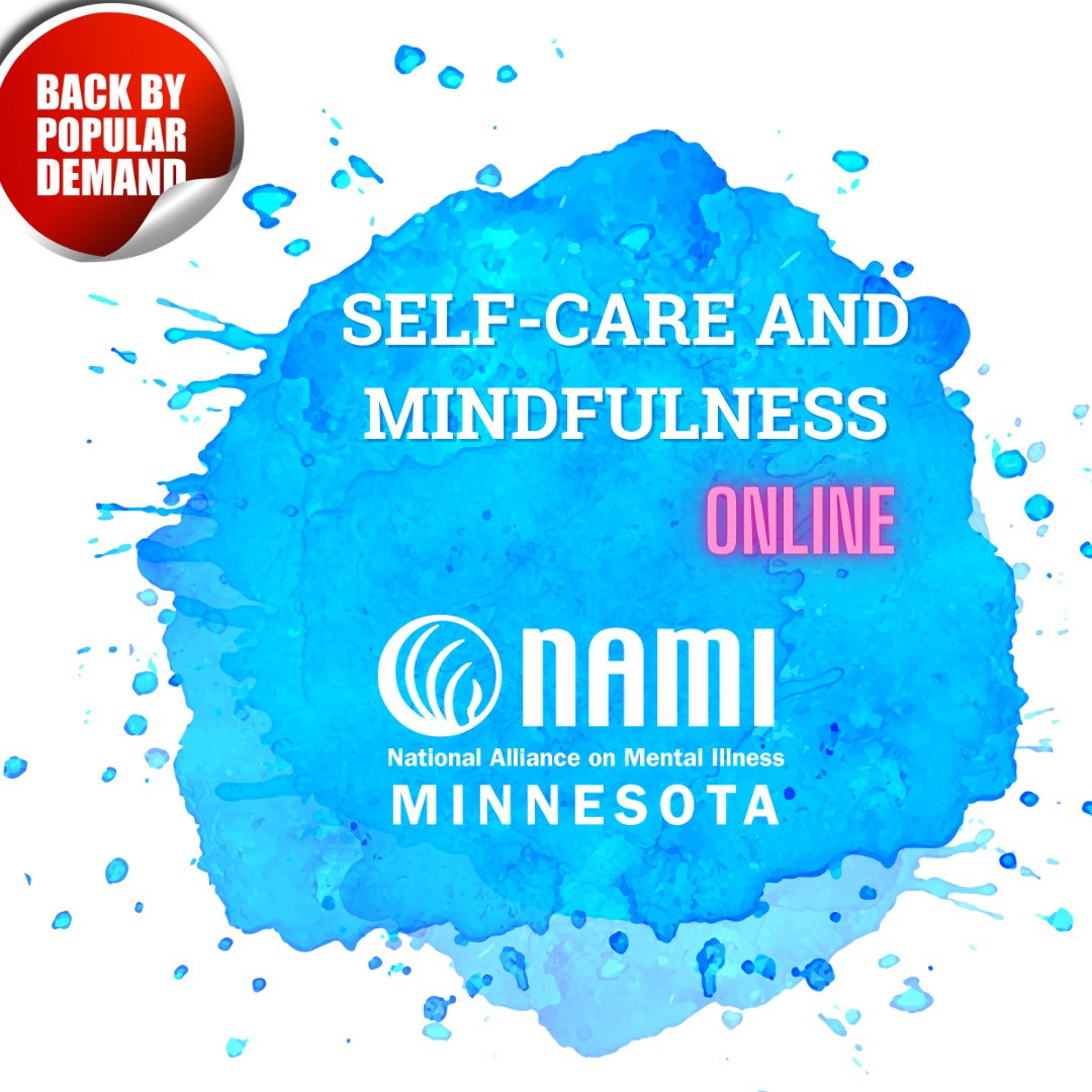 So often self-care and mindfulness takes a back seat in life. Come join us to discuss this important health topic. Share your successes and challenges with finding balance in your personal and work life. Tuesday, May 14, 6:30-7:30 PM online! Register: us02web.zoom.us/meeting/regist…