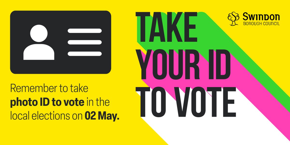 Lost your poll card? 😟 You don't actually need it to vote🗳️ Just remember to bring your accepted photo ID when you head to the polling station on 2 May. Need reminding of your polling station and accepted photo ID? Find out here: swindon.gov.uk/voterid #SwindonVotes