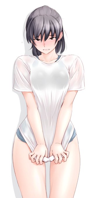 いつも水着で平気なのに!Tシャツ越しだとなんだかエッチな気分になりますよね!#塚原響 