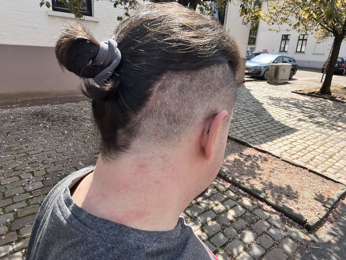 Feddisch ist mein erster Undercut 🥰