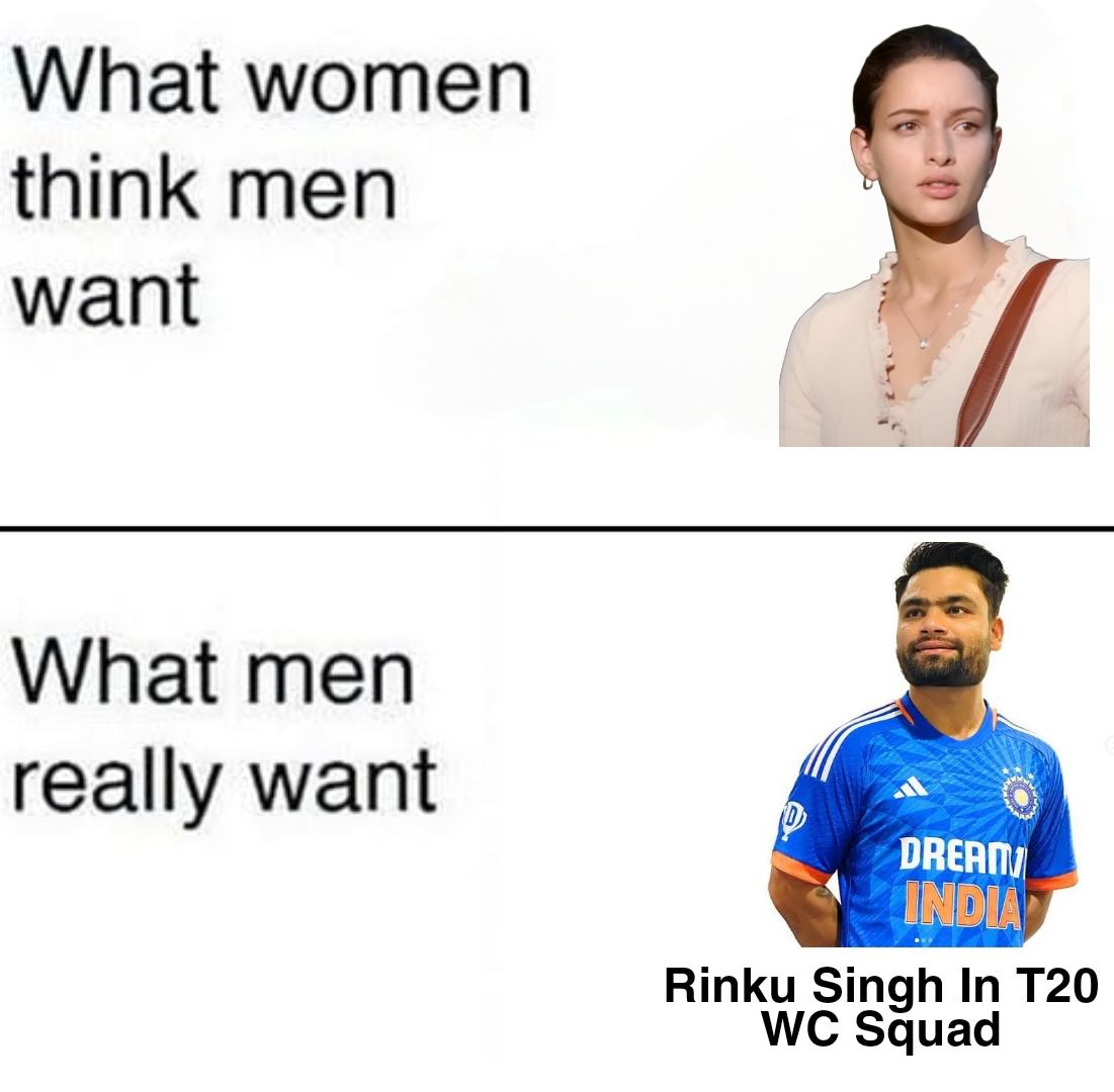 Add Rinku Singh In WC Squad Pls 🙏 #T20WorldCup24 || #TeamIndia