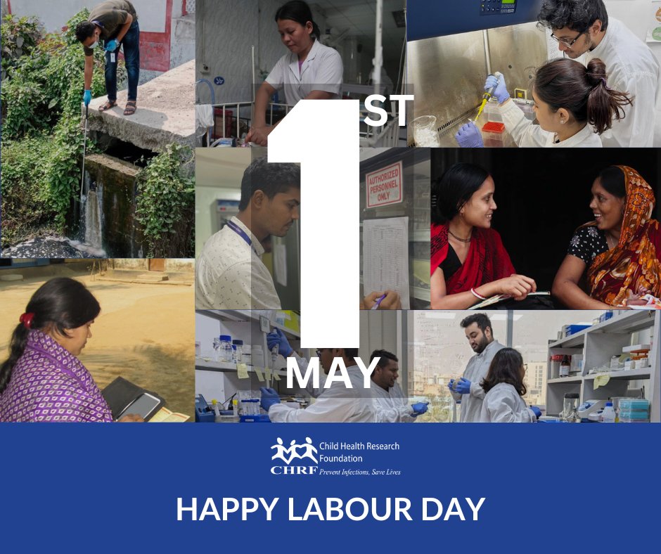 At CHRF, our diverse team works tirelessly every day to prevent infections, save lives, and build the next generation of scientists. Today, we celebrate the invaluable contributions of workers worldwide. Happy Labour Day!