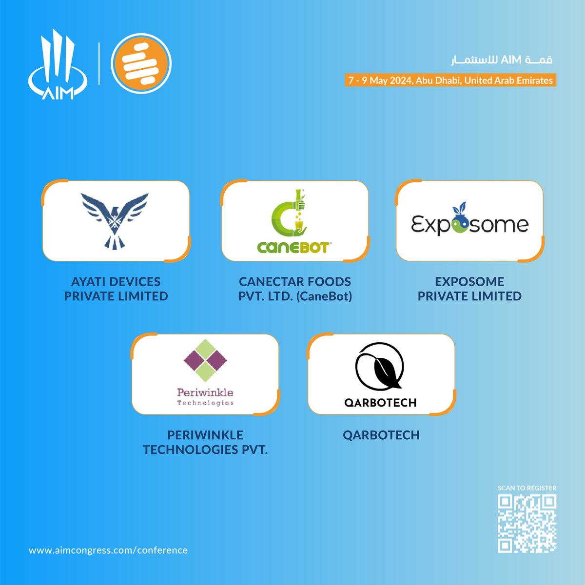 AIM_Congress's tweet photo. We're thrilled to unveil the 15 finalists in the Seed stage who will be showcasing their innovations in the final round of the AIM Startup Pitch Competition. https://t.co/mg5DtWwKPP