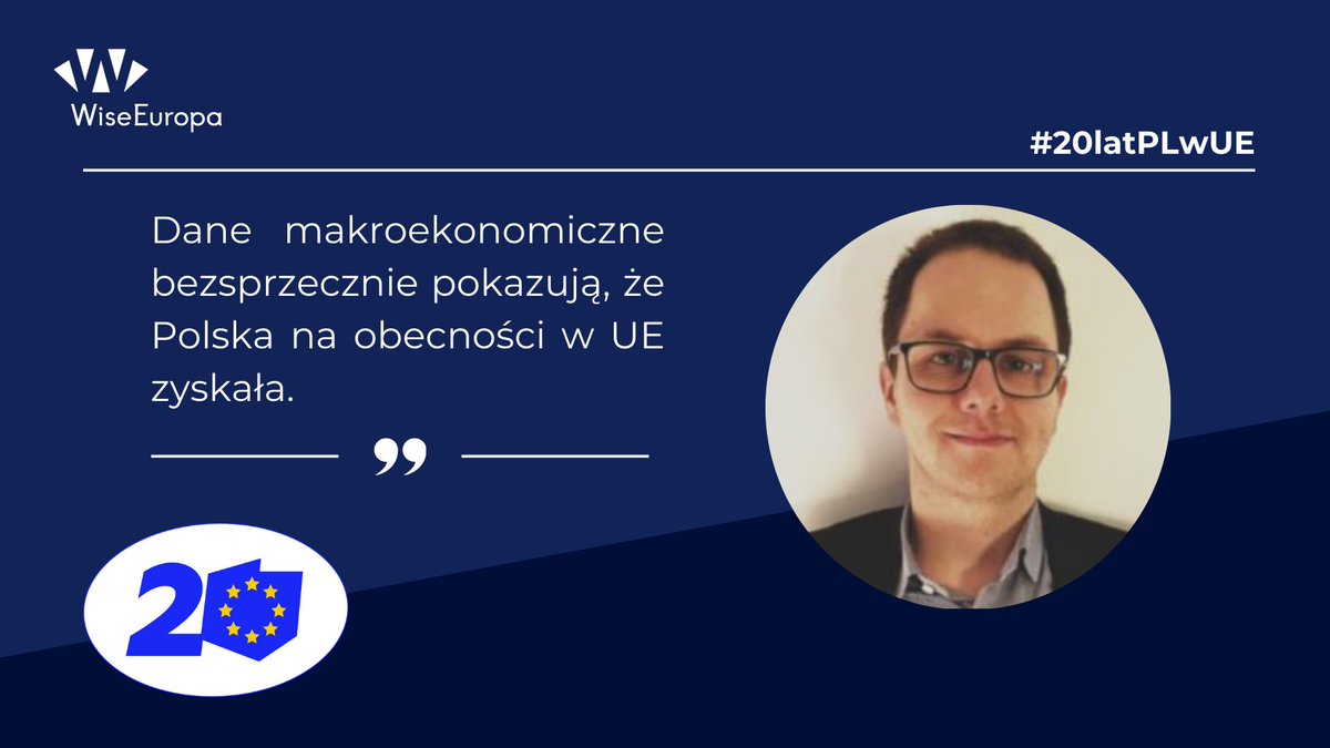 #Wisecomments 🇪🇺 Krzysztof Fal o 20 latach obecności Polski w #UE #20latPLwUE #BezpieczniRazem #DobrzeŻeRazem 📌wise-europa.eu/2024/04/30/20-… @BatoryFundacja @WolnaGospodarka