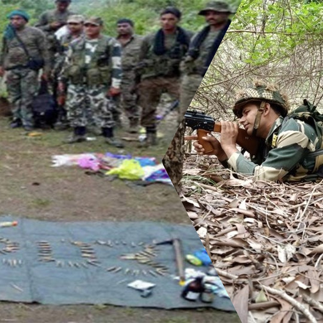 Security forces neutralize 07 Naxalites in intense encounter at Narayanpur-Kanker border, Chhattisgarh. #NaxalFreeBharat #NaxalsEliminated #Chhattisgarh #TejRan #duckybhai #SEVENTEEN #T20WorldCup24 #heartattack