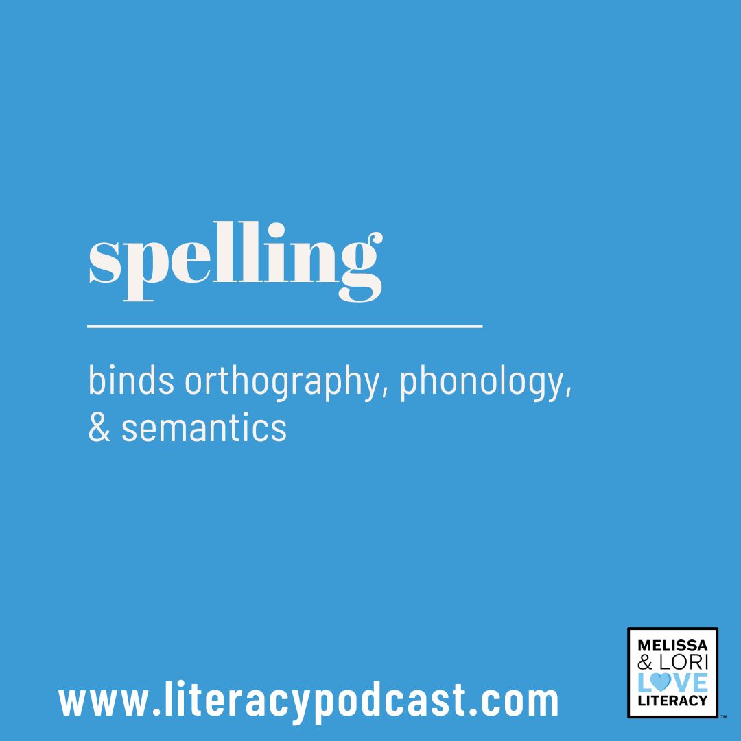 Is teaching spelling teaching reading? 🫣 . . . . . YES! Want a spelling routine that works? ✅ Episode 191 has answers to your spelling questions! 🎧🫶 Listen at literacypodcast.com/podcast