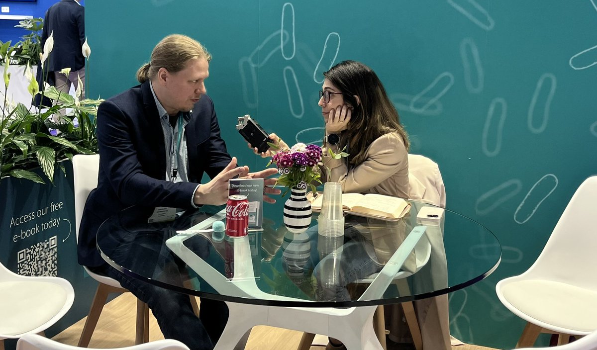 Finishing #ESCMIDGlobal2024 at the booth of @Gradientech for the last interview for the next #theAMRstudio special episode! We catch up with Christer Malmberg, @UAC_UU’s first graduate, seeing what he has been up to these last 3 years! So lovely to meet old friends again 🥰