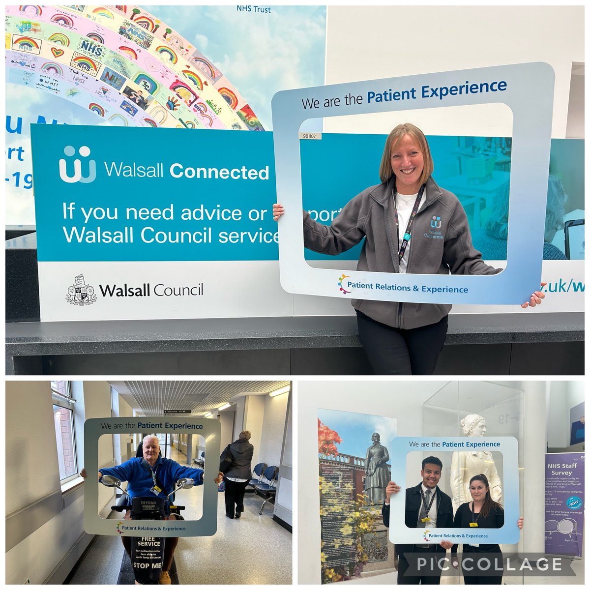 Shout out to our amazing Walsall Connected Team, PALS Team and Volunteer Scooter Drivers! Thank you for keeping our patients connected, supported, and heard. You make a difference everyday! @G12PRY @AndyR1ce @LisaRuthCarroll @whytecm #PEW2024 #PXWeek #PatExp