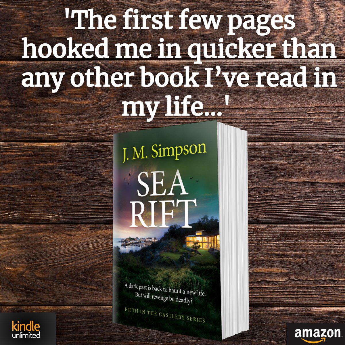 JMSimpsonauthor's tweet photo. Fantastic to hear from a reader. #writingcommunity #BooksWorthReading #crimefiction #suspense #thriller #crime #BookX  #castleby #tenby #crimethriller #crossgenrebook
#searift #booktwitter #readingcommunity #RomanticSuspense https://t.co/iDxYqNBYG5