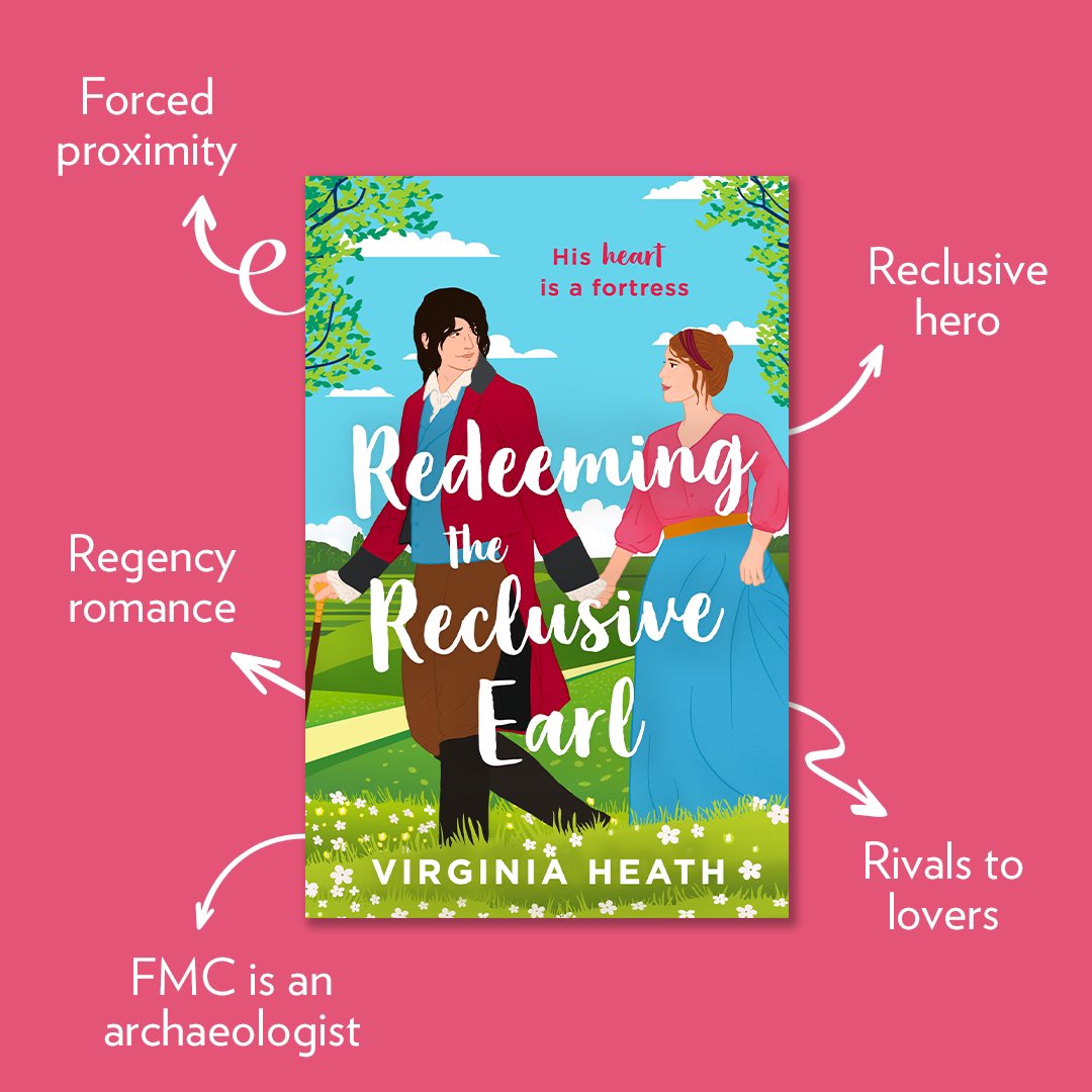 Perfect for fans of… 🔥 Enemies to lovers 🐝 Bridgerton 🏺Sizzling character chemistry Redeeming the Reclusive Earl by @VirginiaHeath_ features a battle of wills, an archaeologist FMC and a reclusive MMC who only has eyes for her. Read now 👉 rb.gy/jph4ur