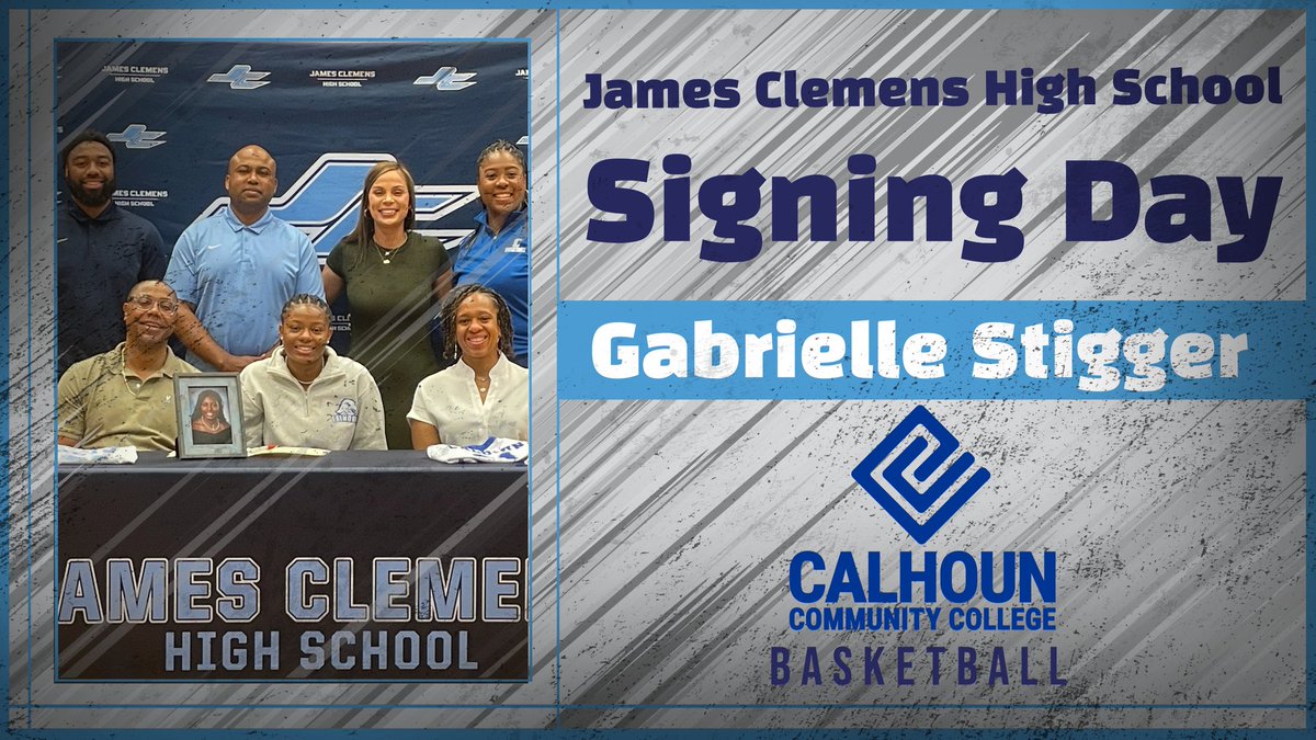 Congrats to Gabbie Stigger on signing with Calhoun Community College Basketball