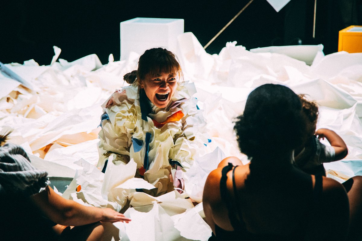 ⭐️Artist Opportunity⭐️ Sign up to our FREE practical workshop on 22nd May with the creators of Club Origami, Takeshi Matsumoto & Makiko Aoyama, exploring how they made this beautiful magical immersive & interactive dance performance for young audiences➡️ eventbrite.co.uk/e/894221298977…