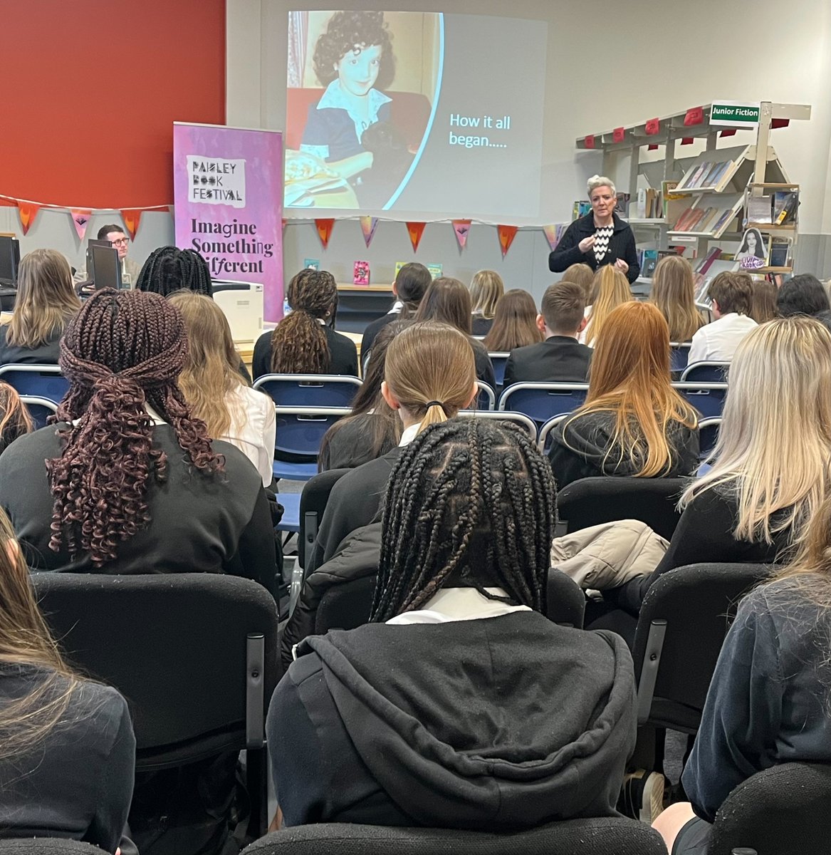 St. Benedict's High School Library tweet media