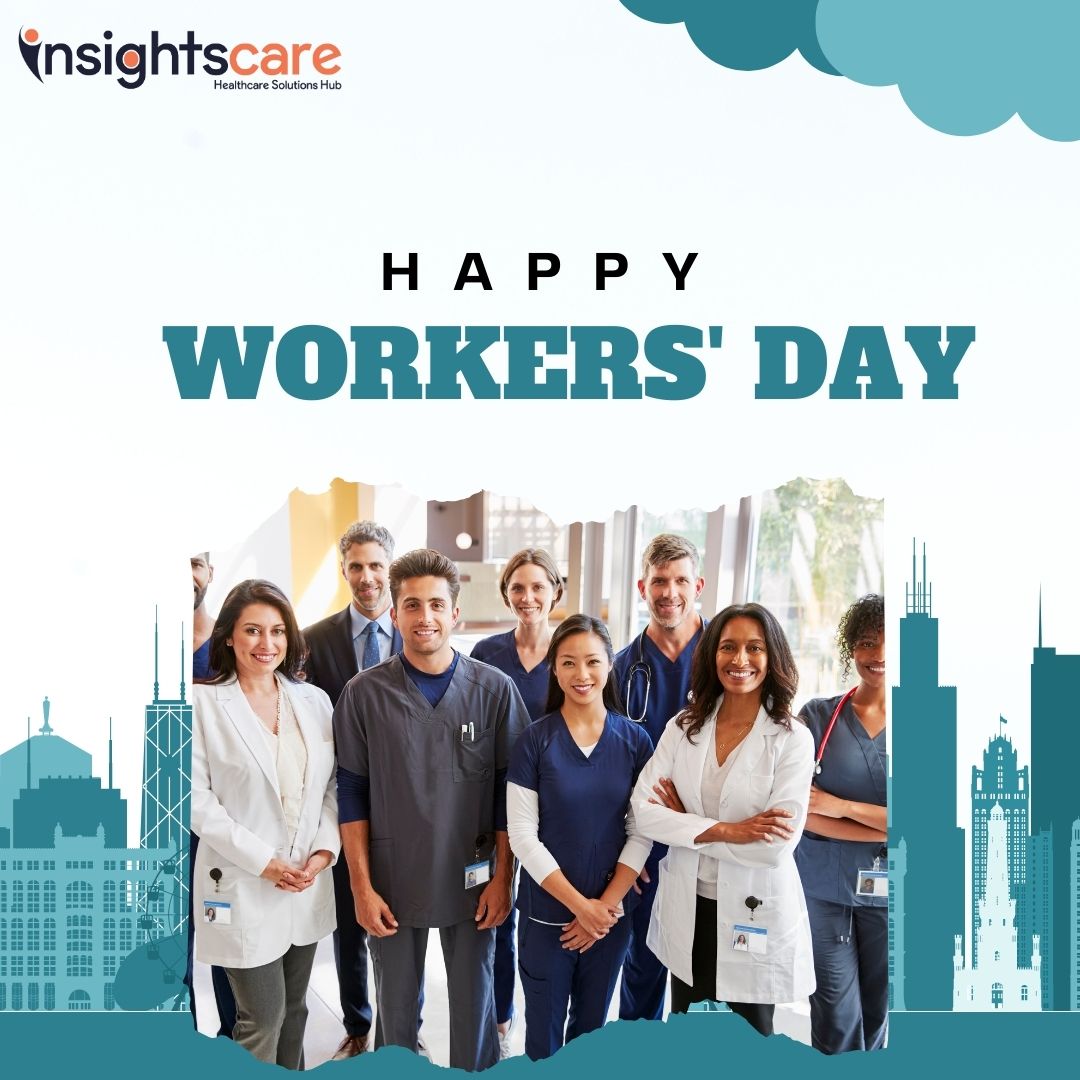 Happy Workers' Day to all the hardworking individuals who drive progress and make our world thrive! Let's celebrate the contributions of workers everywhere. #WorkersDay #LaborDay #HardWork #Appreciation #Dedication #WorkEthic #ThankYouWorkers #CelebrateLabor #InsightsCare
