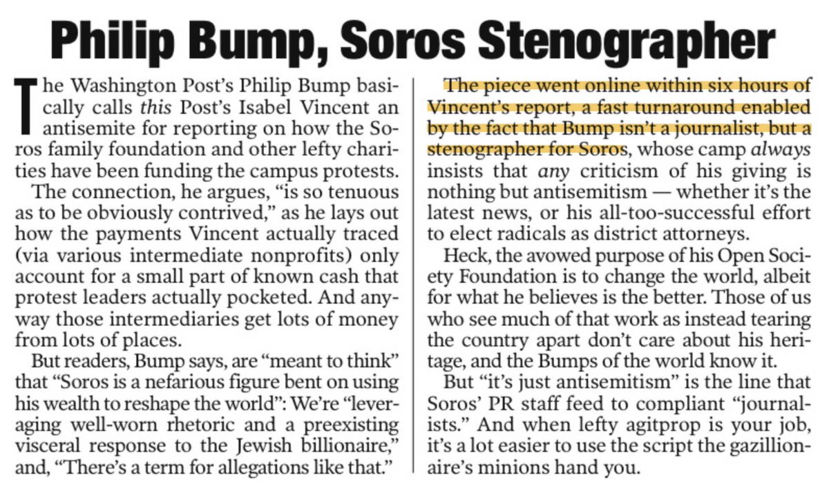 The New York Post can't imagine a reporter who can, within *six hours*, pull information from public databases and get comment from different organizations. How did he work this magic?!?