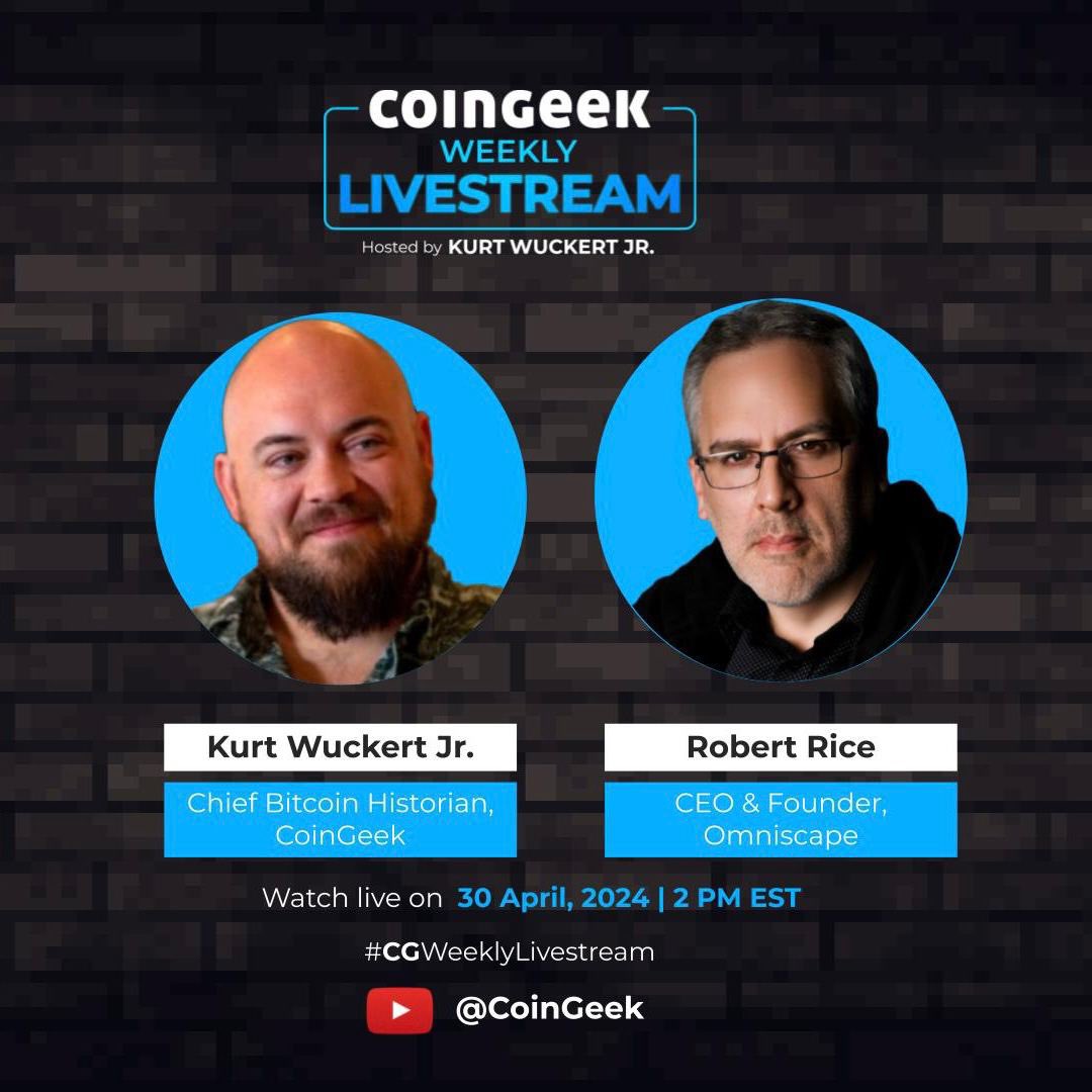 Join Kurt live with Robert Rice, Founder of Omniscape today at 2 pm EST. 🎙️
 
<a href="/OmniscapeXr/">OmniscapeXR</a> is the first Metaverse platform to link physical to virtual &amp; seamlessly blend AR &amp; VR! 
 
Set reminder &amp; Drop questions here: youtube.com/live/bAz82PQbZ…