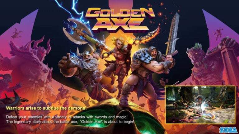 There is a Golden Axe one too