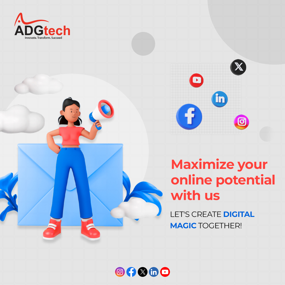 Ready to take your online presence to the next level? Partner with us and let's maximize your digital potential! 💻✨ 

#ADGtech #DigitalTransformation #OnlineSuccess #digitalpresence