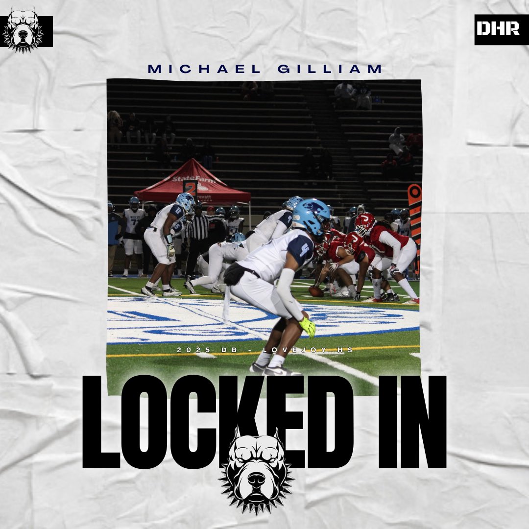 Welcome 2025 Lovejoy HS ATH, Michael Gilliam (@_mgilliam14) to the Dawg House!! #DAWGSZN