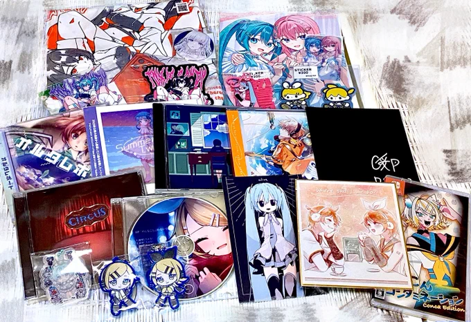 ニコ超戦利品✨️
お会いしてくださった方もありがとうございました!初めましての方多くて楽しかった!! 