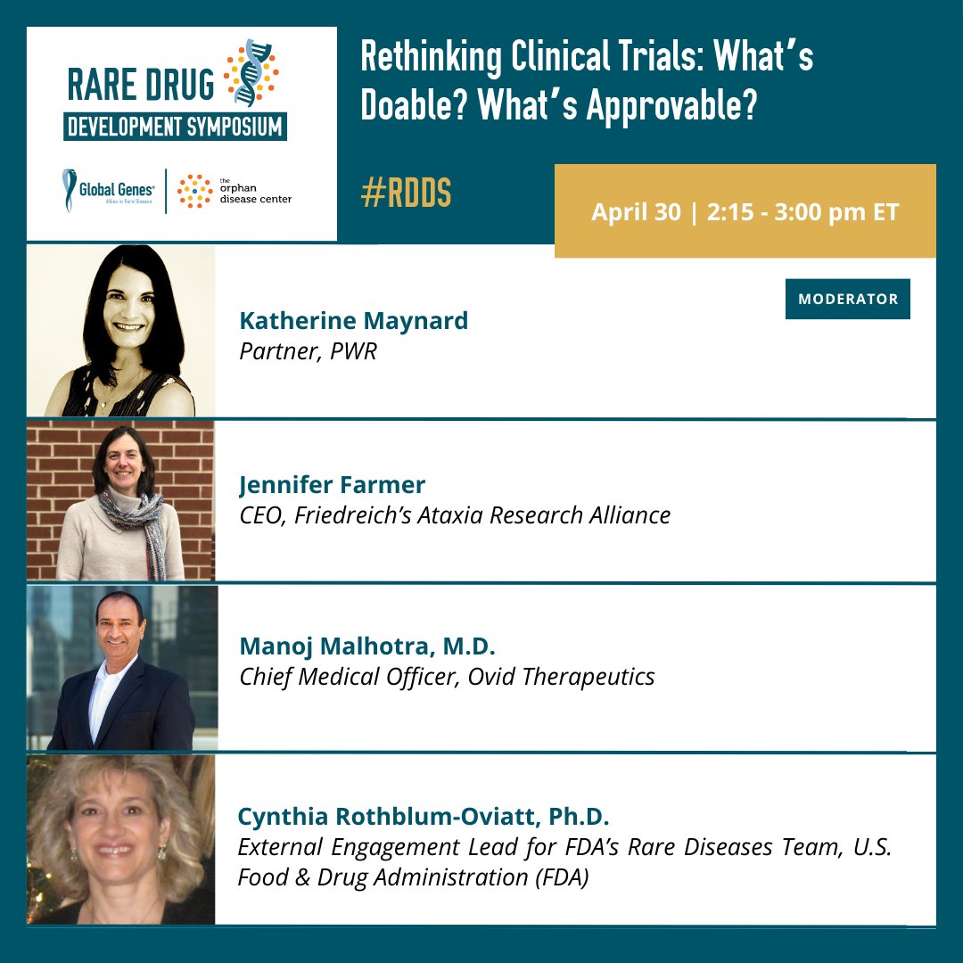 Day 1 of the RARE Drug Development Symposium starts at 9am ET today! Unable to attend in person? You can still register to live stream today's sessions! Click here to register: go.globalgenes.org/44hbhSr #RDDS #CareAboutRare #RareDisease #Philadelphia