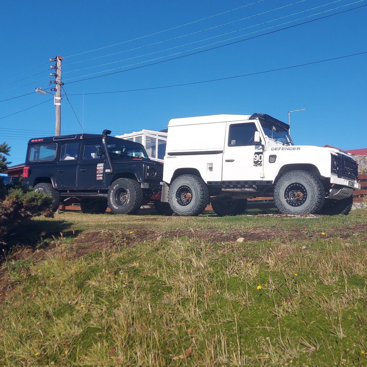 #WorldLandRoverDay
Land Rovers in the #Falklands/#FalklandIslands