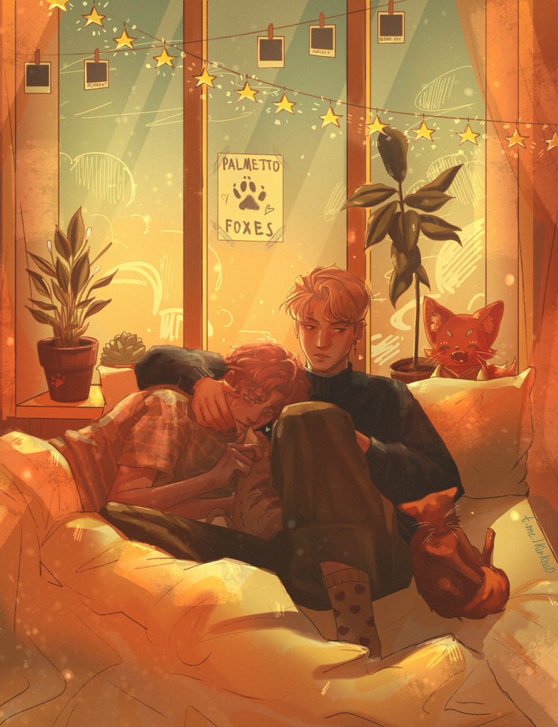 kir_kiss_'s tweet image. Our favorite cats 🥰

#allforthegame #aftg #aftgart #art #fanart #neiljosten #andrewminyard