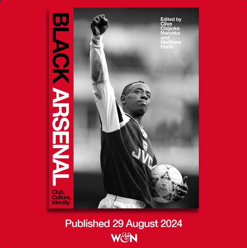 Arsenal's tweet photo. Introducing Black Arsenal, the first dedicated exploration of the club’s relationship to contemporary Black identity and culture.

Edited by @cjnwonka, the book is on sale from 29th August 2024. Purchase yours now 👇