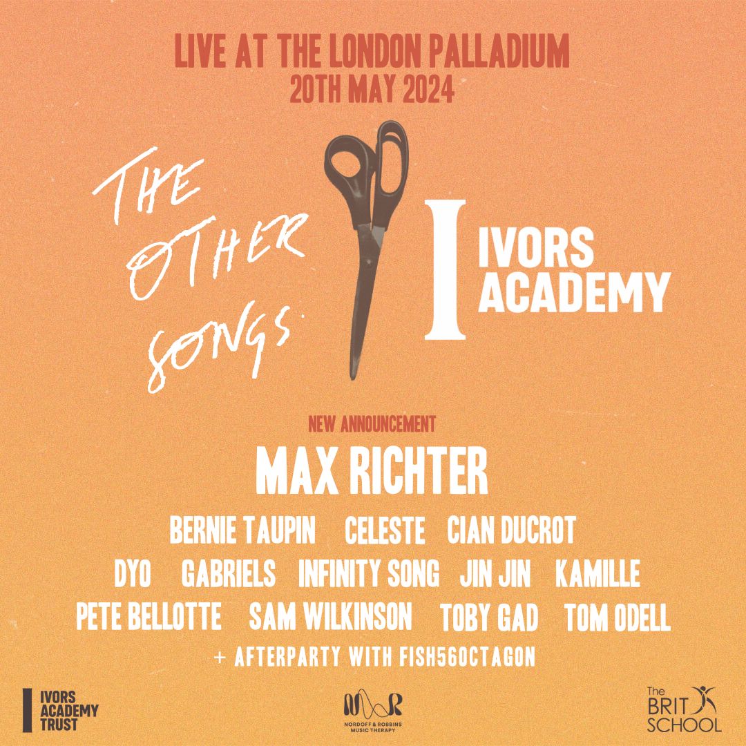 NEWS: The incredibly talented composer and pianist, @maxrichtermusic, is joining the star-studded bill for The Other Songs Live! 🎟️ Get remaining tickets here: lwtheatres.co.uk/whats-on/the-o…