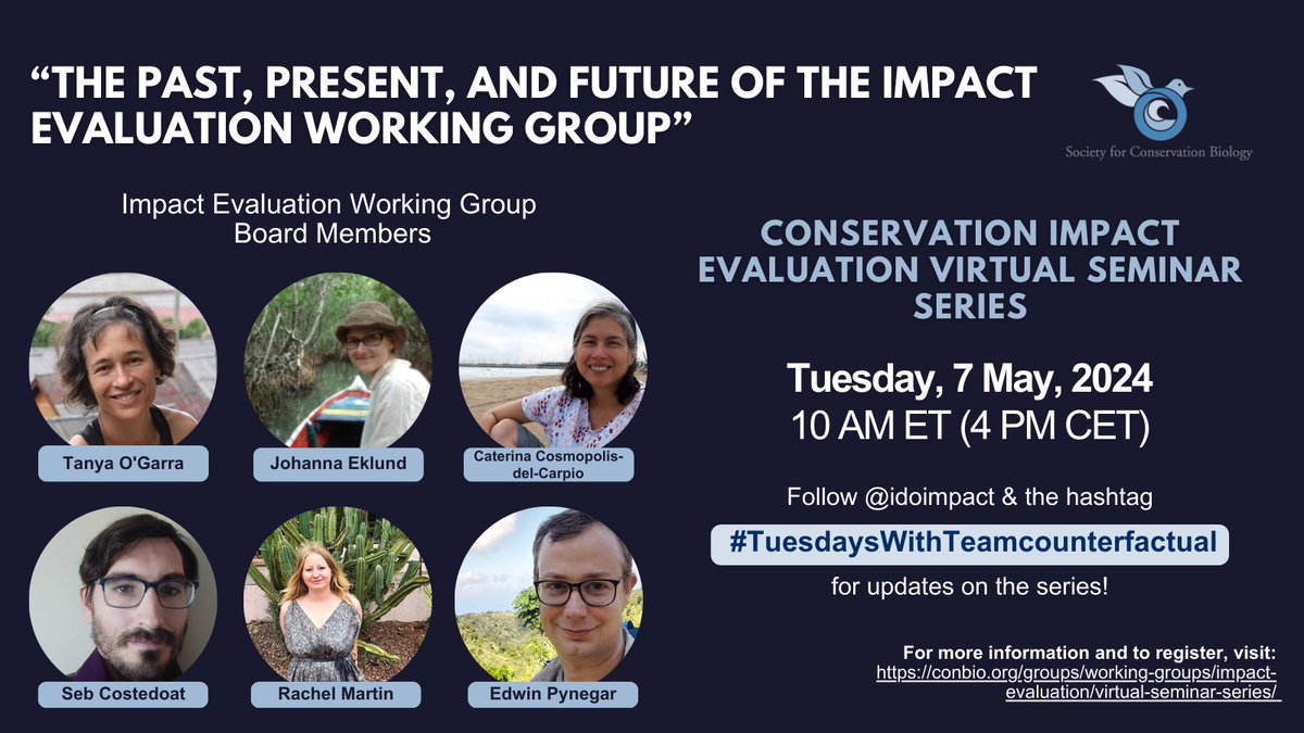 Have you met our board? Want to get more involved? Want to know more about their work? Then join us for the May 7 #TuesdaysWithTeamCounterfactual at 10am ET / 4pm CET! + a sneak peek 👀 into our 2024 plans and a special announcement!