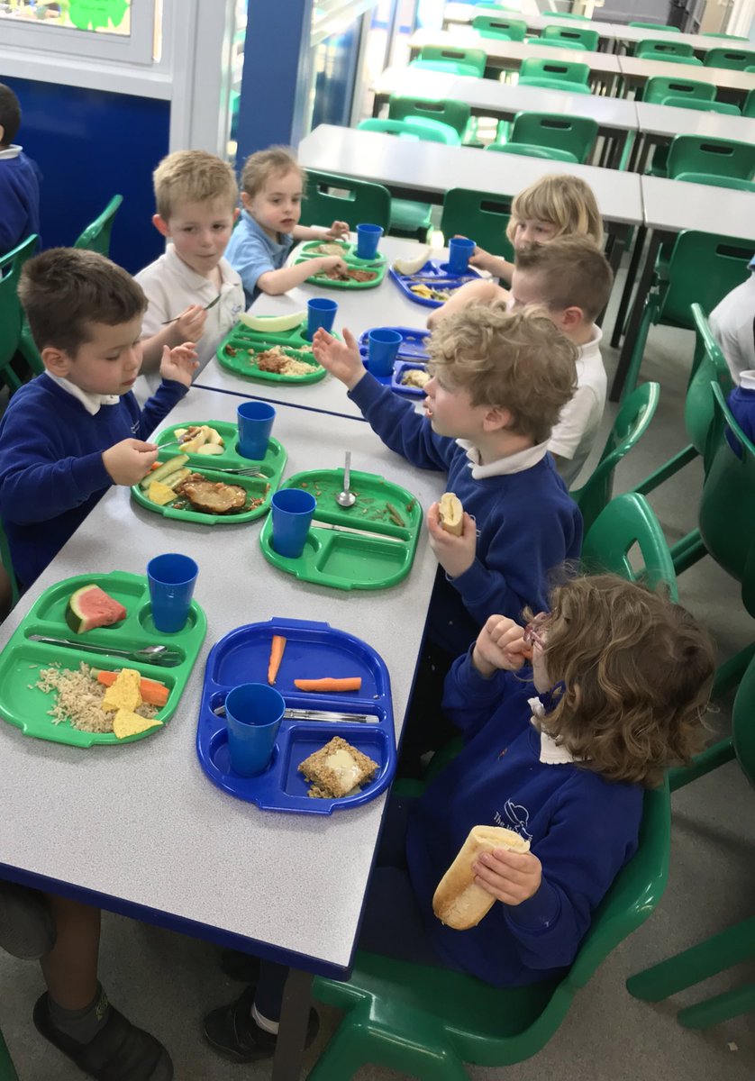 Today the Seedlings were invited to their first lunchtime in the dining hall, and they were superstars!! ⭐️⭐️⭐️ <a href="/WroxhamSchool/">The Wroxham School</a>