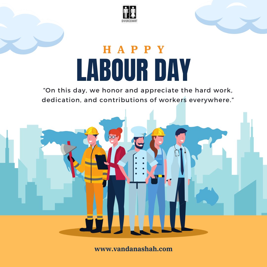 “On this day, we honor and appreciate the hard work, dedication, and contributions of workers everywhere.” Happy Labour Day 2024 #LaborDay #labourday #laborday2024