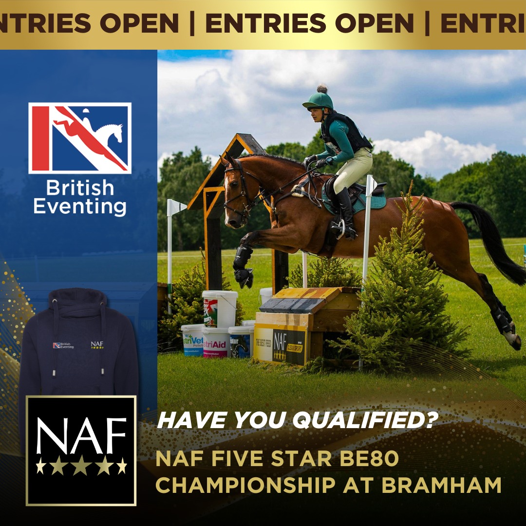 ⭐⭐⭐⭐⭐ 🔓𝗘𝗡𝗧𝗥𝗜𝗘𝗦 𝗢𝗣𝗘𝗡 👉NAF Five Star BE80 Championship at Defender Bramham Horse Trials. 𝙀𝙉𝙏𝙀𝙍 𝙉𝙊𝙒👇 bit.ly/be80bramham2024
