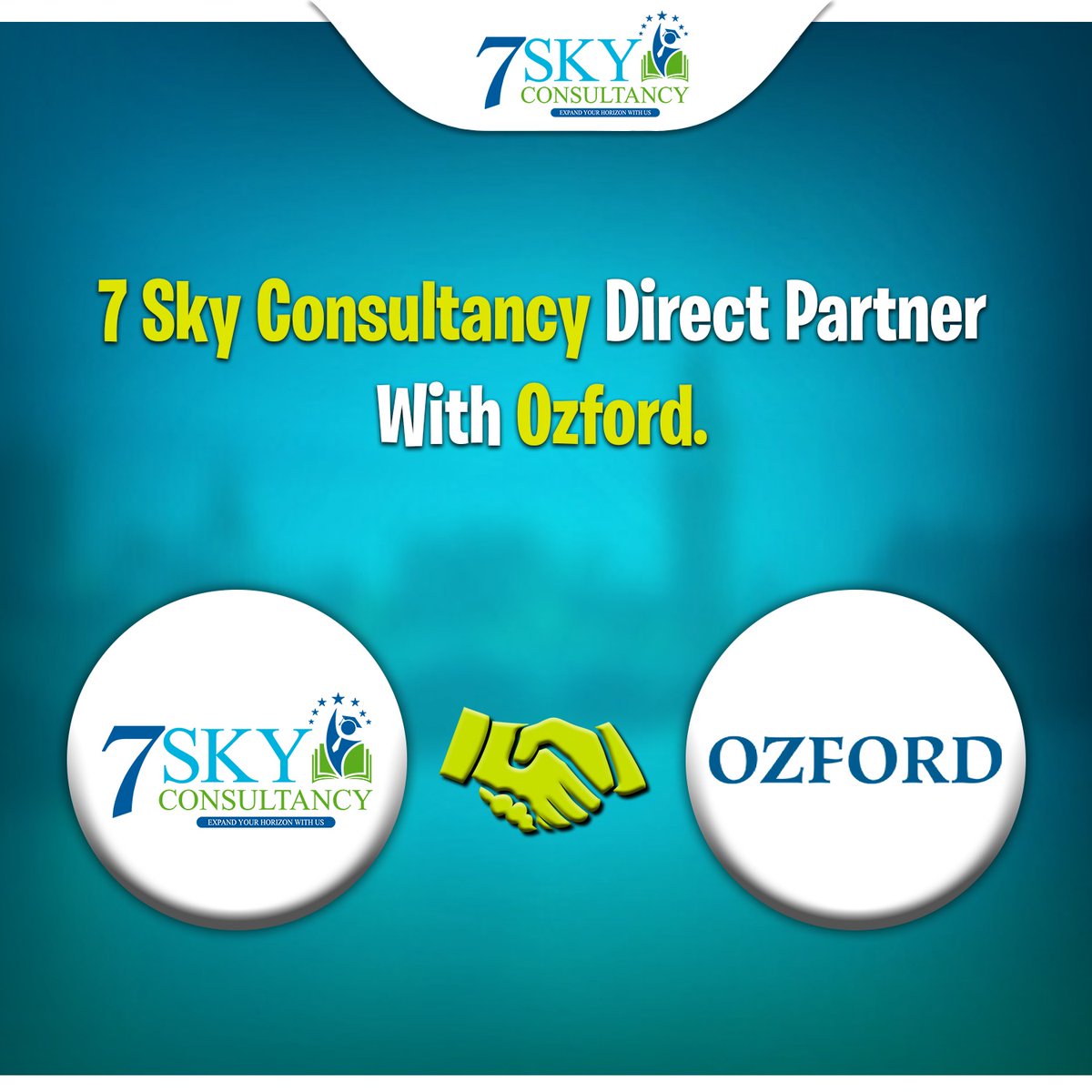 Big news, #Australia students! @OzfordAustralia & @7SkyConsultancy team up to supercharge your academic journey! Get a FREE consultation to start: link to 7SkyConsultancy Apply Now: 7skyconsultancy.com/apply-now.php #OzfordInstitute #Education #Partnerships #StudentSuccess