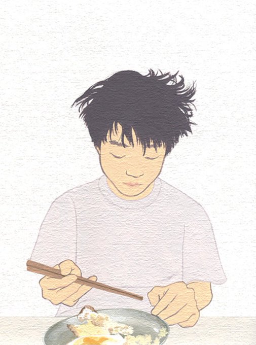 「chopsticks upper body」 illustration images(Latest)