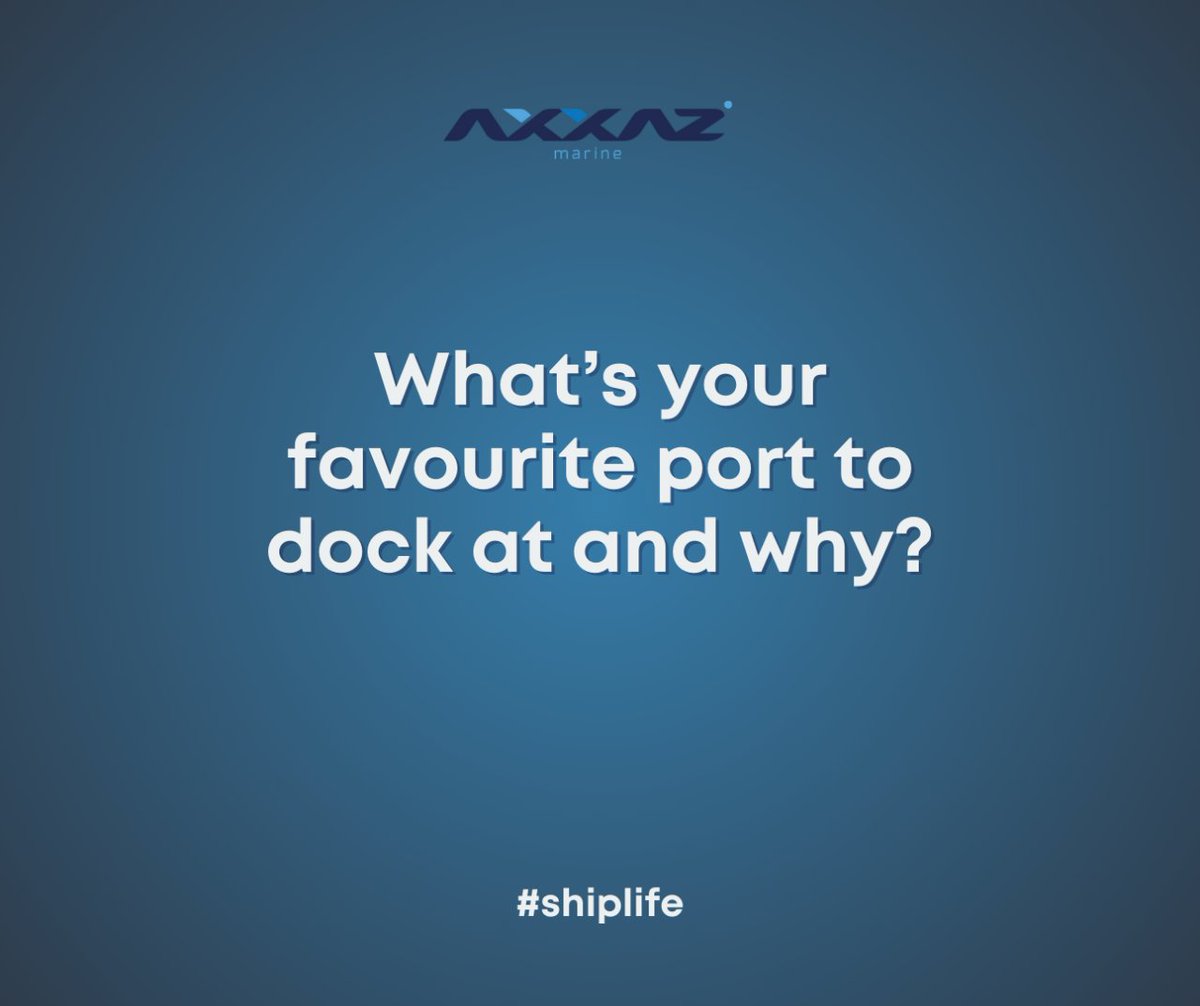 What’s your favourite port to dock at and why? 🤔 #shareyourview #axxazfamily